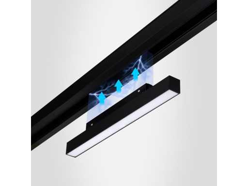 Spot LED linéaire sur rail magnétique 48V -15W - Mora (x4)