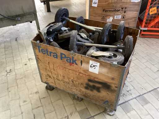 ruote in gomma (100x)