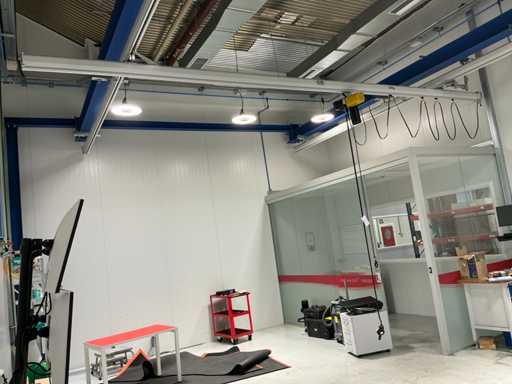 GH 250 kg Electric hoist on rail