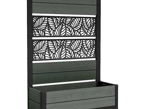 KETER® TULIP Planter met geïntegreerd privacyscherm, 110 l, ca. 109 x 44 x 155 cm