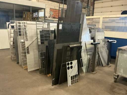 Large Batch of various metal sheet material