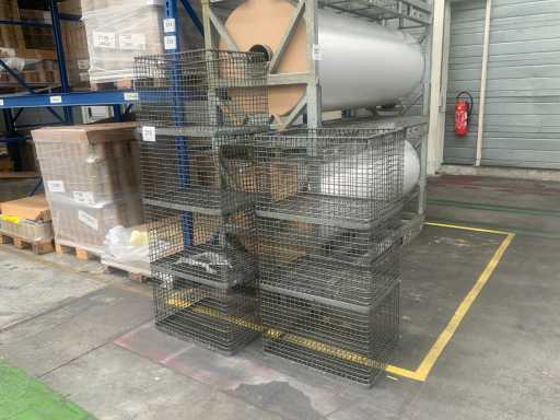 Paniers en fil métallique (7x)