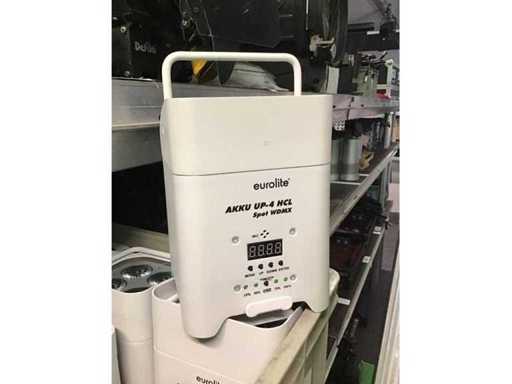 Eurolite - LED Akku Spot UP-4 HCL WDMX - LED Pars (6x)