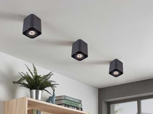 GU10 Design Opbouwspot Armatuur 10cm kantelbaar (20x)