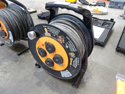 QwattPro - Big EZ RA 25m 3G2,5 - Bobine de puissance 25m