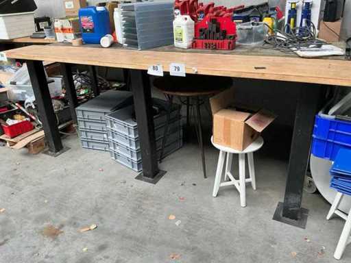 Werkstattmöbel (4x)