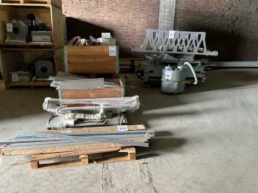 Verschiedene Maschinenteile