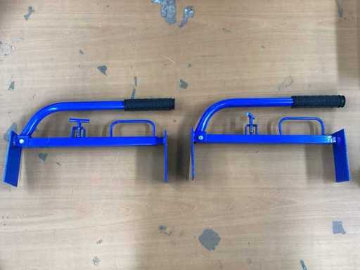 Porte-pierre réglable - Pince (2x)