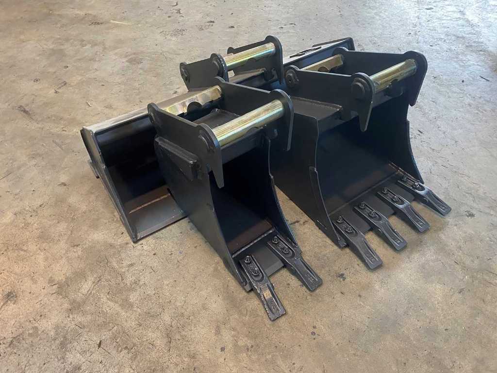 Bucket package ECO HGL1100 rigid ditch cleaning bucket / HTL120