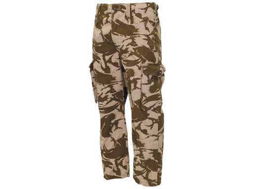 Britse veldbroek, winddicht, DPM desert camouflage, zo goed als nieuw (R18) (12x)