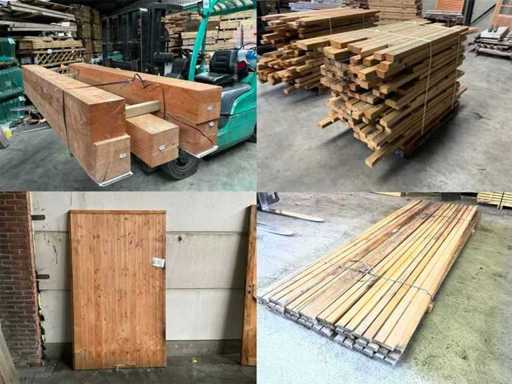 Clearance auction Wood and Garden items