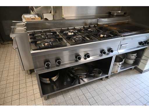 Goos Horeca 6-Pits Gasfornuis