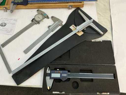 Étriers Mitutoyo/étriers de profondeur jusqu’à 400 mm (10x)