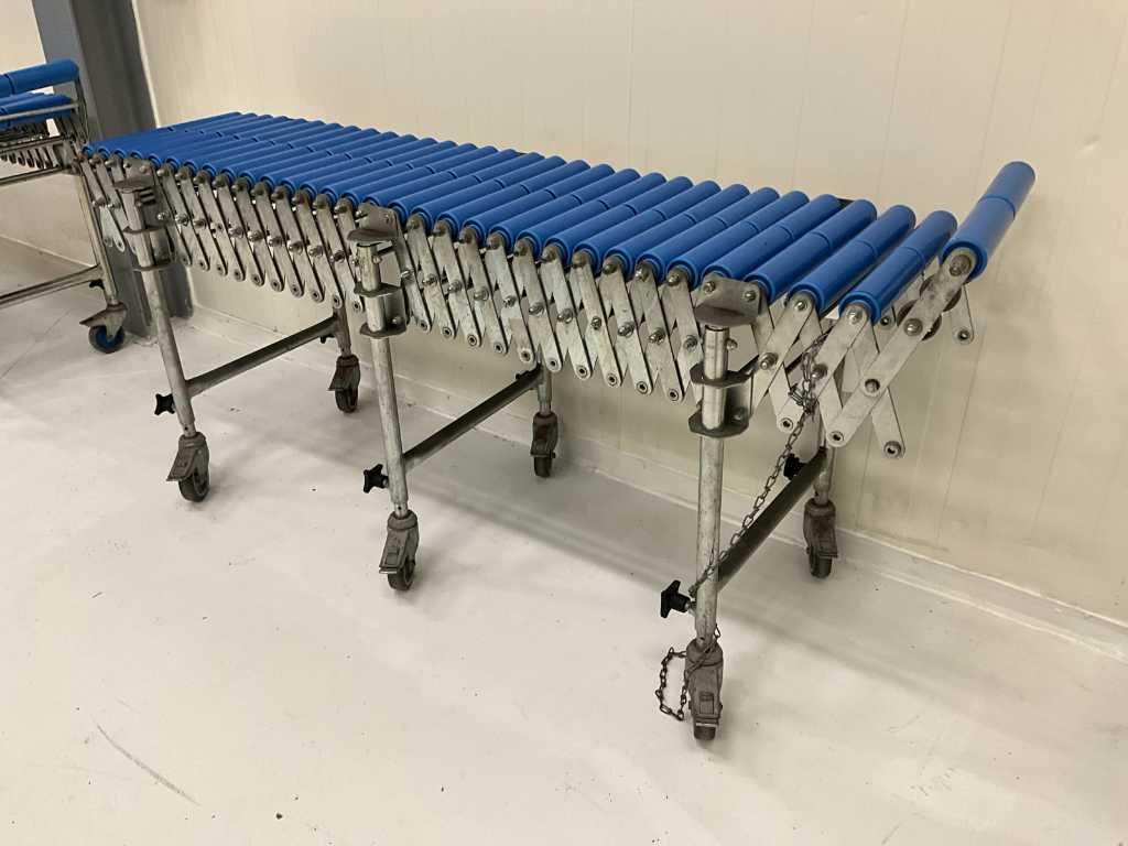 Harmonica roller conveyor