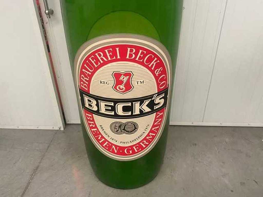 Becks - Advertising bottle