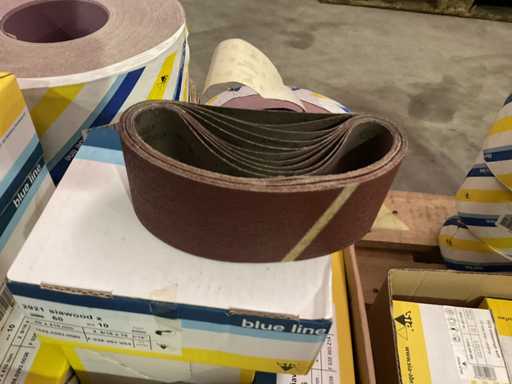 Bandas de lijado Sia 65x410 mm