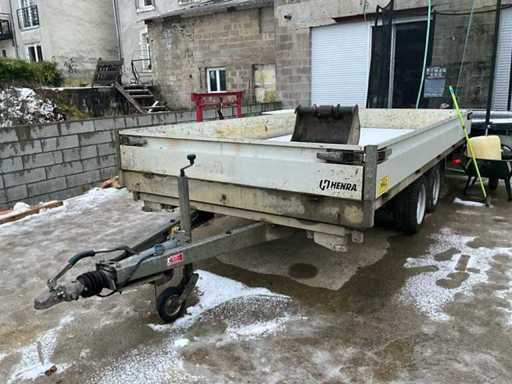 Henra AS O - 100 KO Drieweg-aanhanger