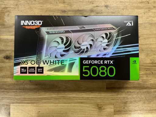 Inno3D X3 OC White Geforce RTX5080 Grafikkarte