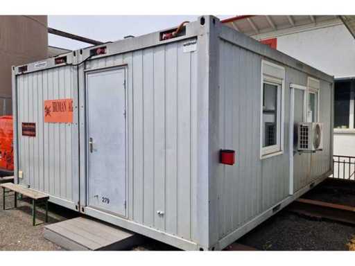 Widmer Manschaftscontainer mit Inhalt