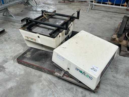 Overpressure filter system (3x)