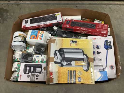 Marchandises de retour de palettes