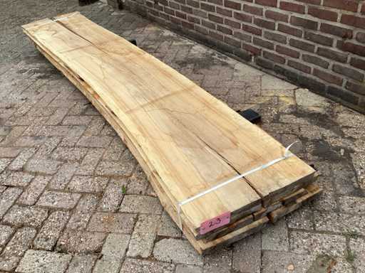 - KD Uscat la cuptor 3020 x 590 x 170 mm - Partea bol (4x)