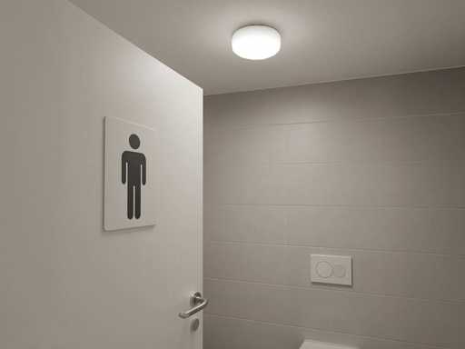 12W 4000K Opbouw LED Panelen waterdicht (20x)