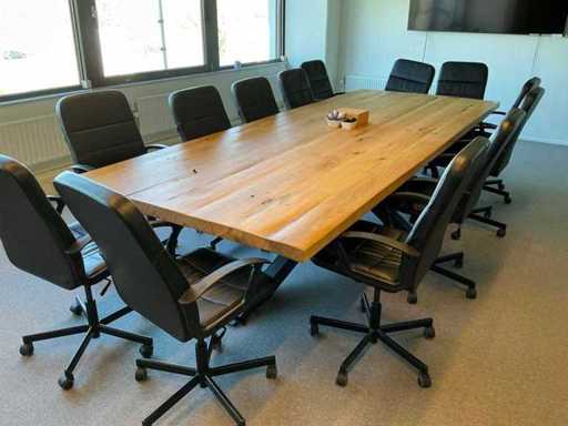 Table de rencontre tronc d’arbre 360 cm