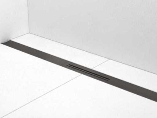 Scurgere ușoară - R-Line Clean Color - Scurgere de duș 100 cm