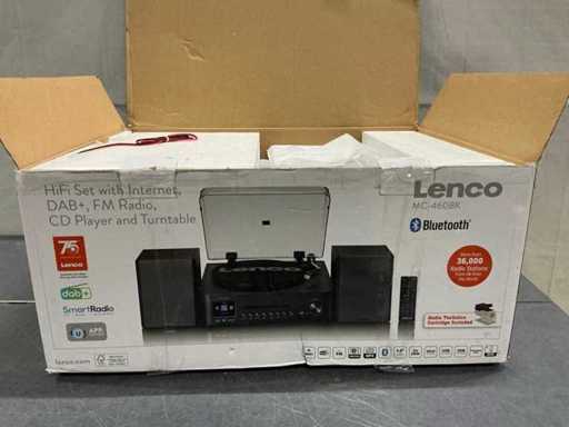 Lenco MC - 460BK CD i gramofon