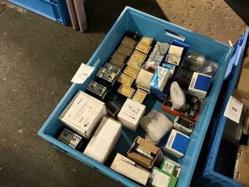 Partij diverse industriële elektro