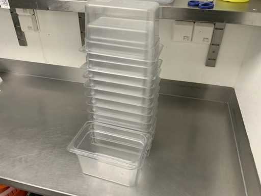 Vaschetta gastronorm in plastica GN 1/4-150 (12x)