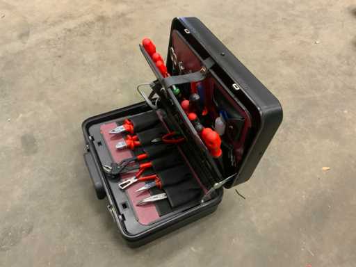 Parat Gereedschap koffer met inhoud