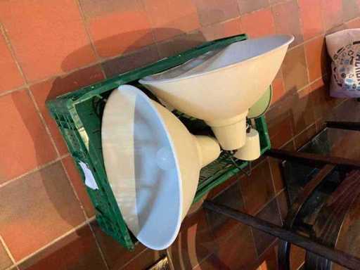 Varie lampade sospese (4x)