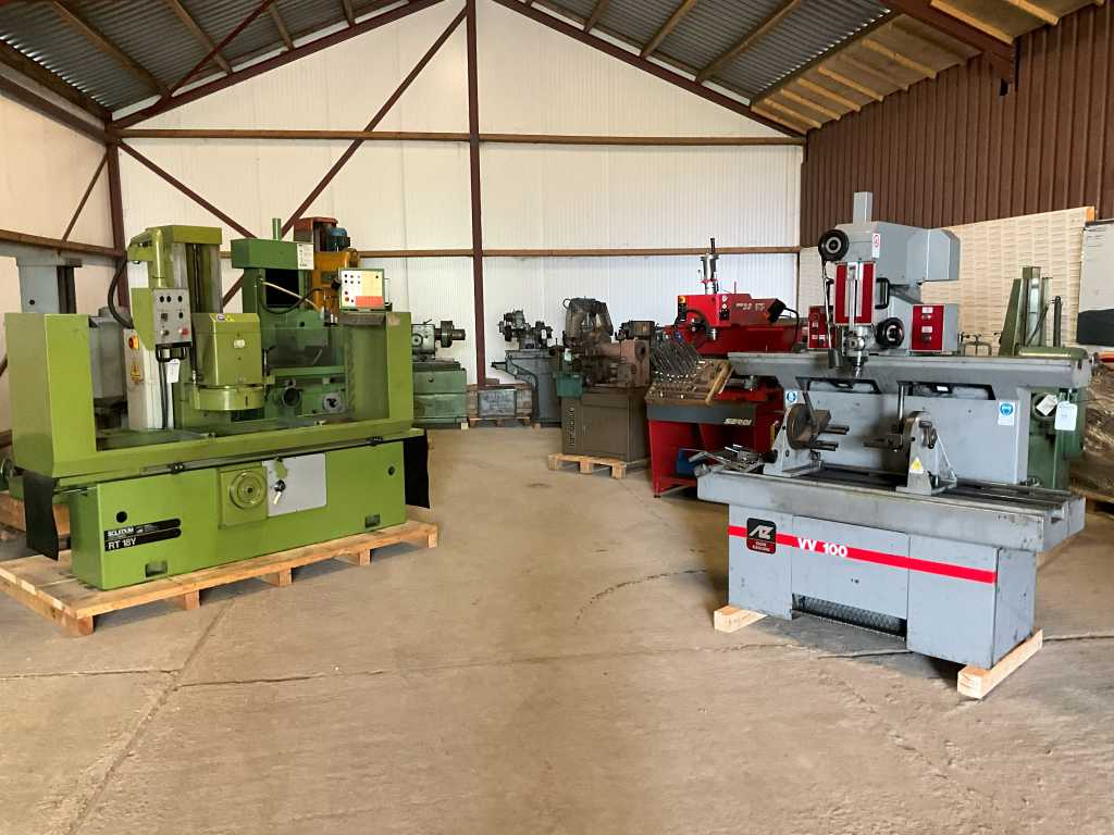 Metalworking machines for engine overhaul