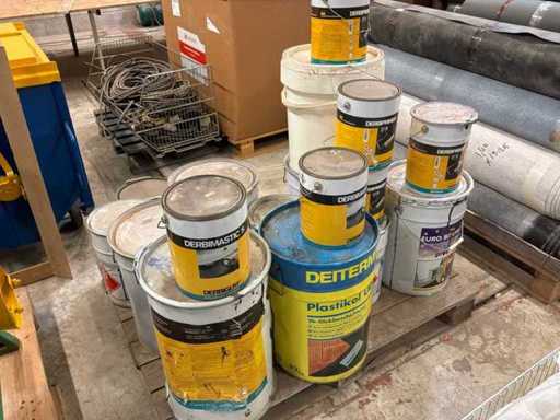 Plastikol & derbimastic Various building materials