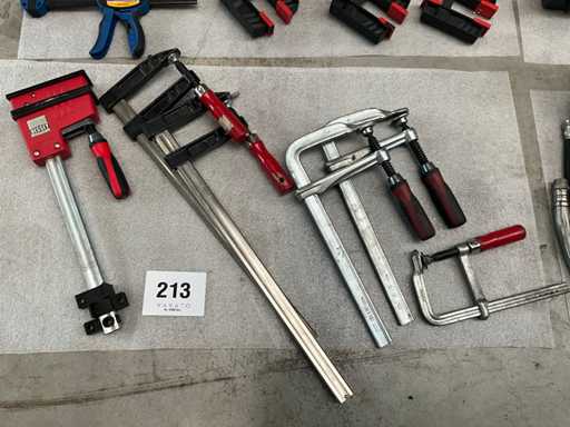 Diverse Spanklemmen (6x)