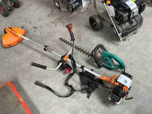 Brush cutter Brush cutter and hedge trimmer