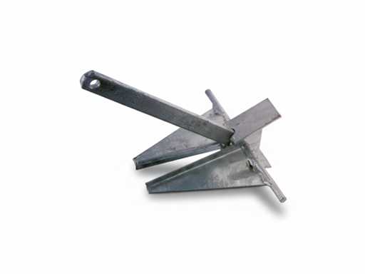 Allpa Galvanizat Tip Danforth 12 kg Ancoră - 072690