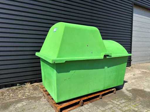 Rezervor diesel de 1000 litri – carcasă din plastic cu rezervor interior din oțel