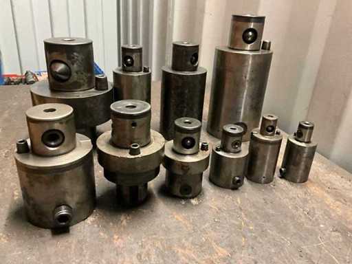 Diverse verlengstukken voor kotterkoppen (10x)