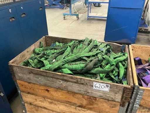 Beaucoup de cordes vertes 2000kg