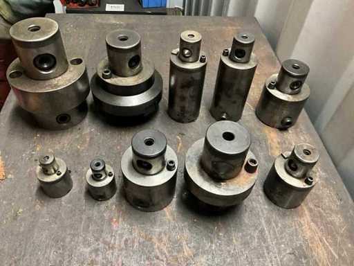 Diverse verlengstukken voor kotterkoppen (10x)