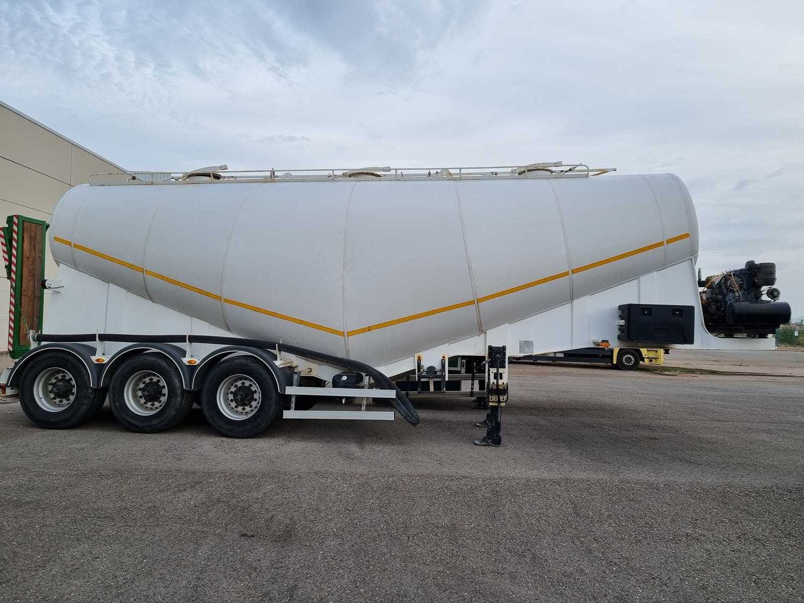 GÜRLESENYIL GLS 3 Cement Silo Trailer – 2017