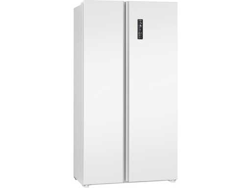 Bomann White 442L American Refrigerator with Freezer SBS7344-White
