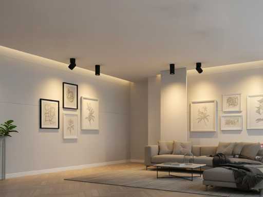 GU10 Luminaire spot monté en surface rotatif (12x)