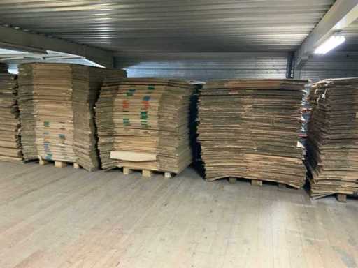 Boîtes en carton palette (2x)