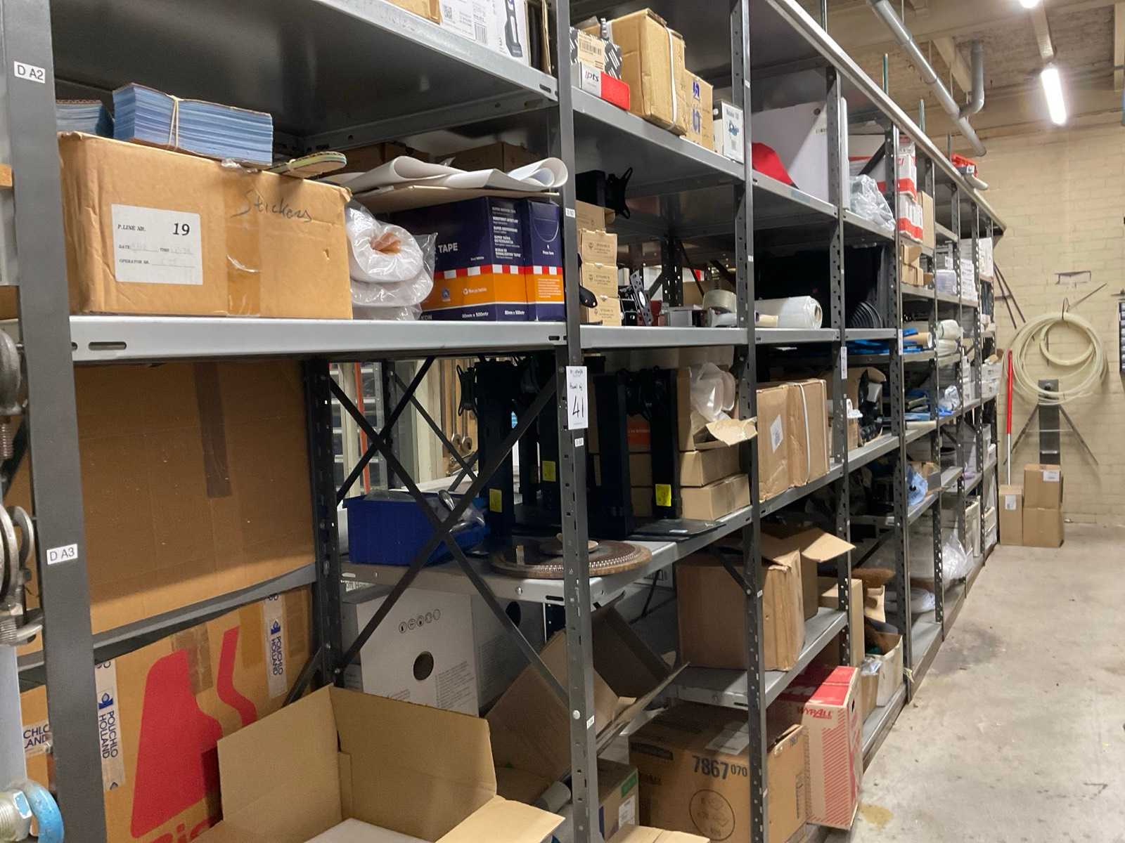 Various pneumatics and machine accessories