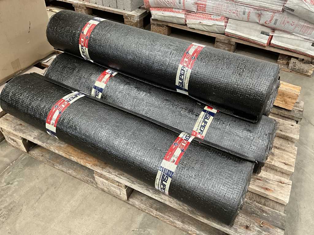 4x Rol roofing SUPERGUM 1x7m