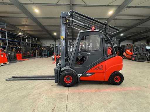 2019 Linde H35T EVO 3 500 kg 3+4 zaworowy regulator widelca Wózek widłowy gazowy 7 179 godzin